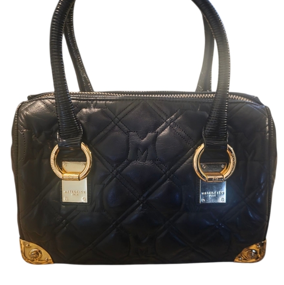 MetroCity Leather Satchel & Dust Bag - Made In Italy - Picture 2 of 4